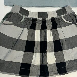Blueberry girl plaid Skirt